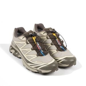 Salomon XT6 GORETEX in Vintage Khaki/Major Brown